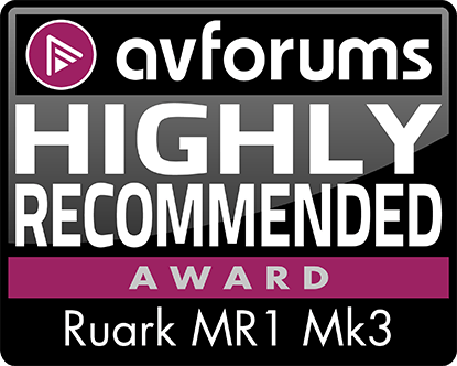 AVForums Highly Recommended Award – Ruark MR1 Mk3