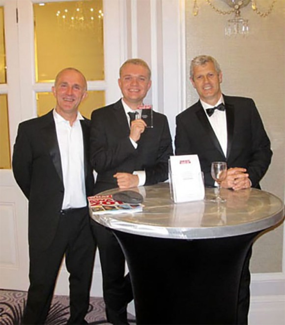 Alan, Simon and Neil at the awards