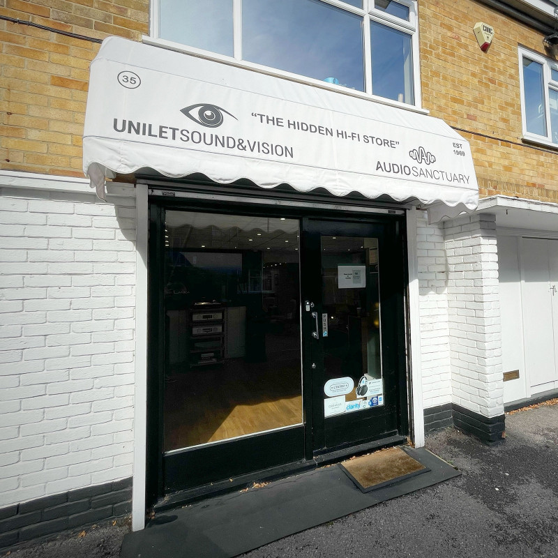 Exterior of Unilet Sound and Vision