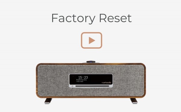 Performing a Factory Reset 